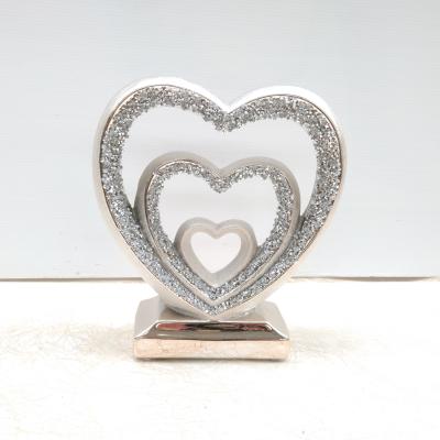 HART  goud met glitter 18X5.5X20