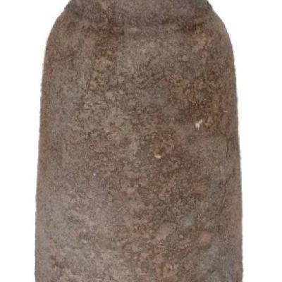 BALI INDONESIAN GREY VASE 16X30CM