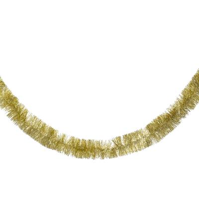 Lametta guirlande pet shiny - licht goud Lametta guirlande pet shiny - licht goud
