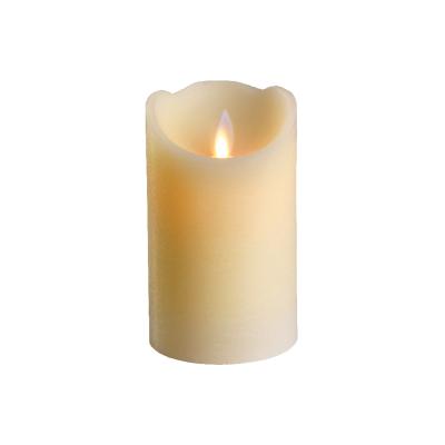 LED waving candle wax BO indoor