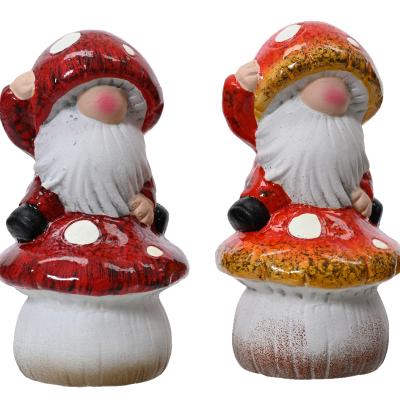 Kerstman terracotta 2 kleuren Kerstman terracotta 2 kleuren