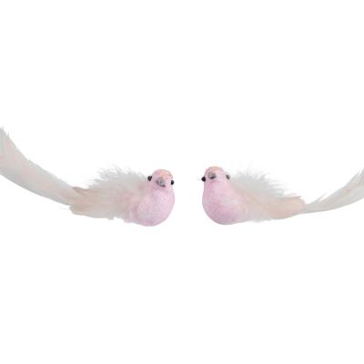 Vogel foam poederroze op clip Vogel foam poederroze op clip