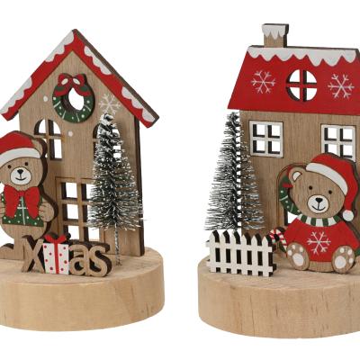 Beer triplex figures on round base