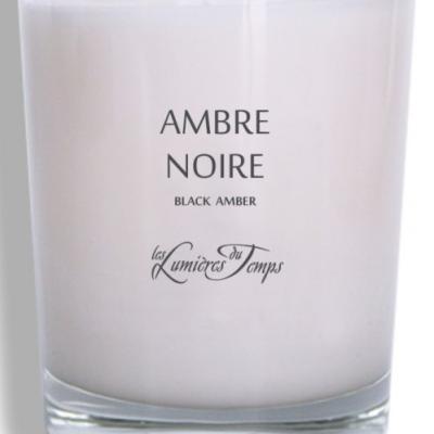 BOUGIE VEGETALE - AMBRE NOIRE