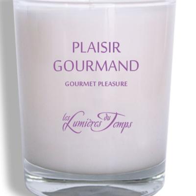 BOUGIE VEGETALE - PLAISIR GOURMAND