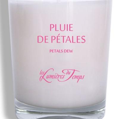 BOUGIE VEGETALE - PLUIE DE PETALES