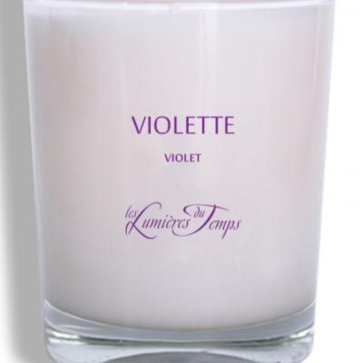 BOUGIE VEGETALE - VIOLETTE