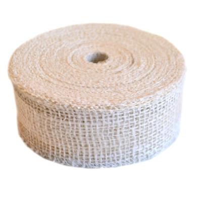 JUTE BAND L20 m x Br5 cm WIT