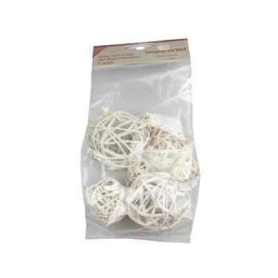 Lata Ball mix - Ant. White 7 st. mix