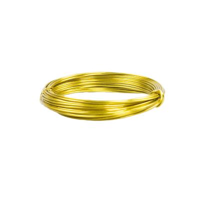 Alu draad 2 mm  100 gr - Goud/Or