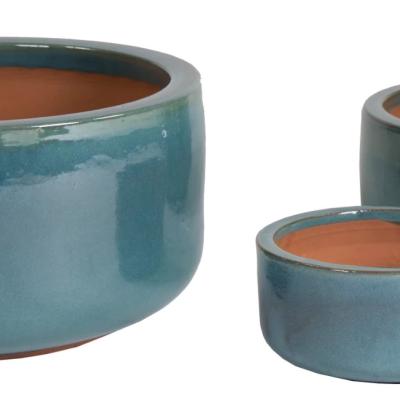Glazed Bowl Celadon D21H10