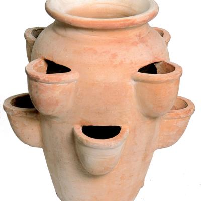 Whitewash Strawberry Pot L38W38H40