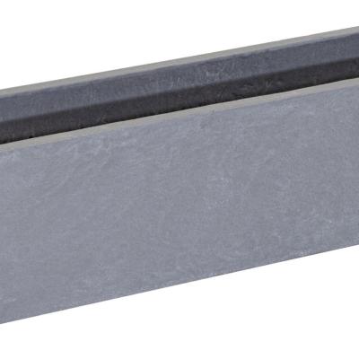 Clayfibre Balconybox Str Auth Grey L60 cm