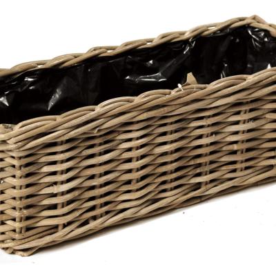 Lana Rectangular Natural - rechthoekige mand