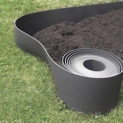 Bordure flexible en PE 100% recyclé - gris