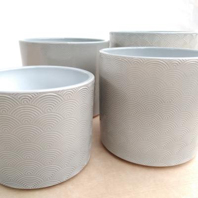 Cylinder waaier dunkelgrun 17cm