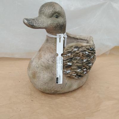 Zwaan planter - Polyresin 