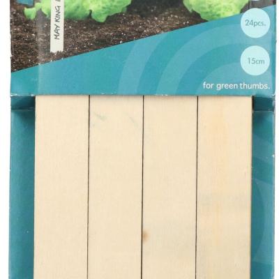 SOGO Houten steeketiket 24 st