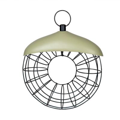 Vetbolhouder wiel met dak 24cm