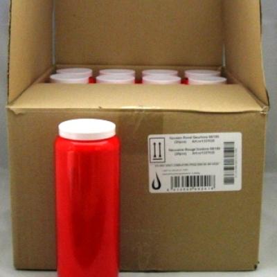 Kaars negendagenbrander rood - bougie neuvaine rouge Kaars negendagenbrander rood - bougie neuvaine rouge