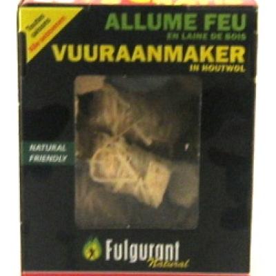 Houtwol naturel - vuuraanmaker Fulgurant - Allume feu