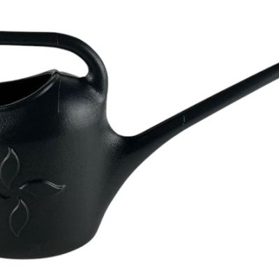 Gieter zwart met lange teut - Arrosoir noir bec long