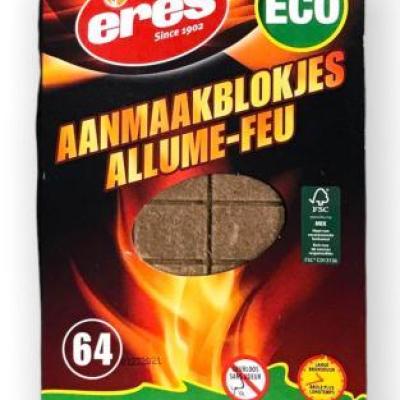 ERES Eco Aanmaakblokjes- Allume feu  64 st/pcs