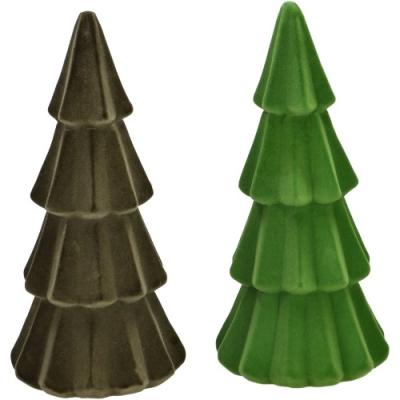 Kunstof kerstboom geflockt Tasko - l.groen/d.groen Kunstof kerstboom geflockt Tasko - l.groen/d.groen